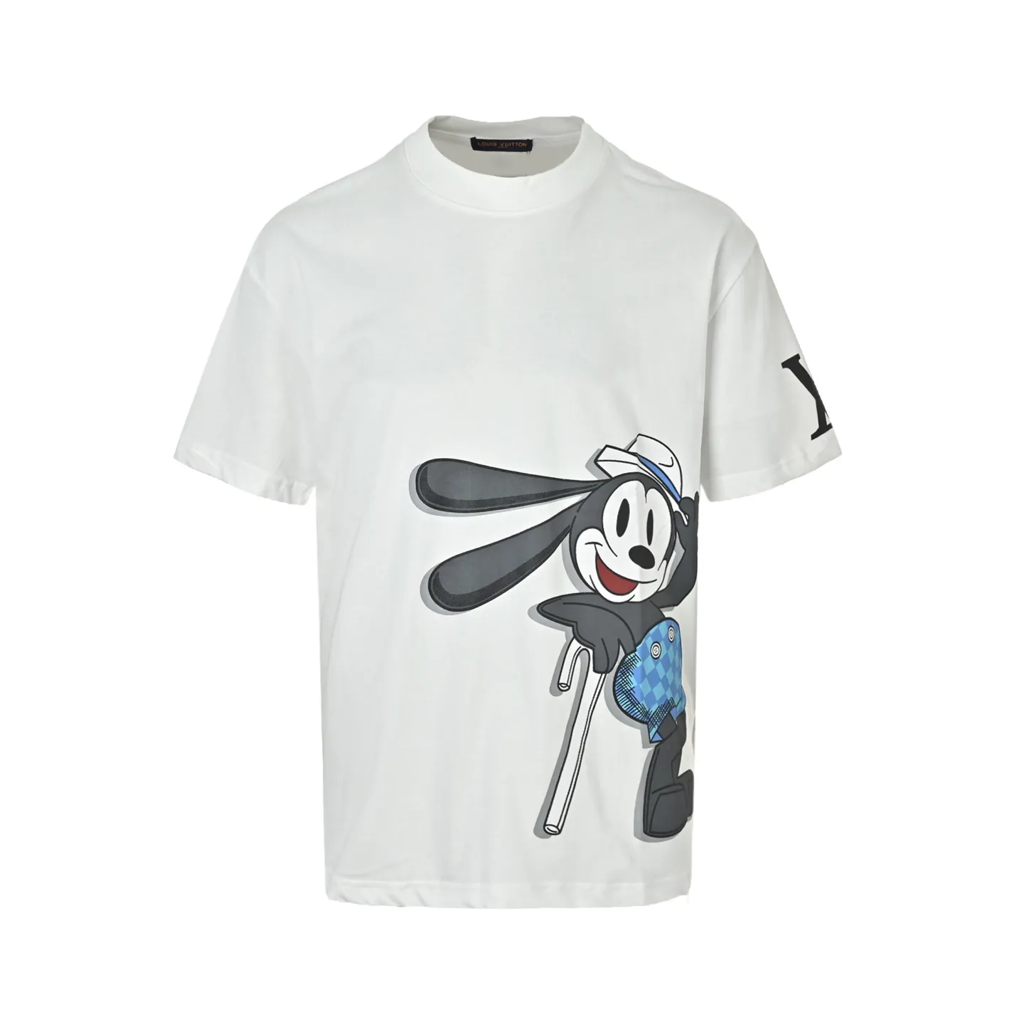 Louis Vuitton/Louis Vuitton armband logo cartoon rabbit print short sleeves